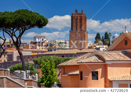 Rome. View of the old town. Rome. View of the old town. 42728629