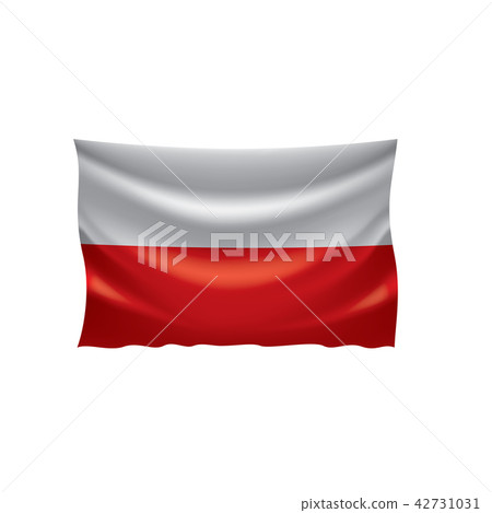 Poland flag, vector illustration Poland flag, vector illustration 42731031