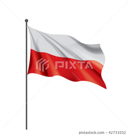 Poland flag, vector illustration Poland flag, vector illustration 42731032