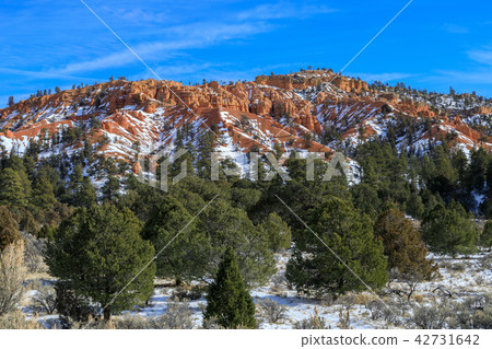 Red Canyon Utah in Winter Red Canyon Utah in Winter 42731642