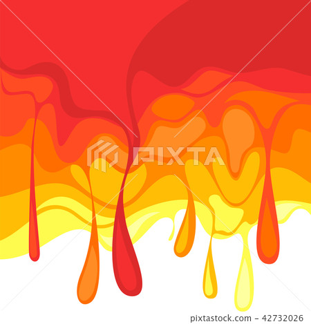 Hot template, falling hot drops, splash fluid Hot template, falling hot drops, splash fluid 42732026