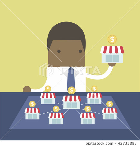 African businessman want to expand his business. 42733885