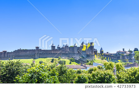 Castle of Carcassonne France Castle of Carcassonne France 42733973