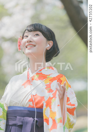 耳機 女生 女孩 42735102