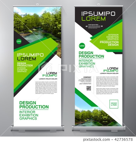 Business Roll Up. Standee Design. Banner Template Business Roll Up. Standee Design. Banner Template 42736578
