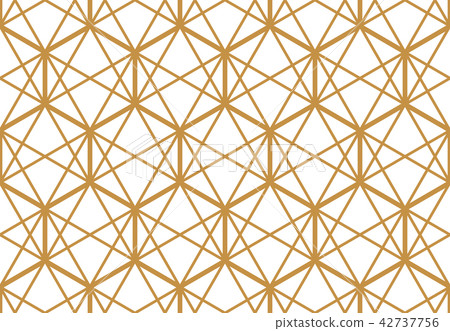 The geometric pattern with lines. Seamless vector The geometric pattern with lines. Seamless vector 42737756