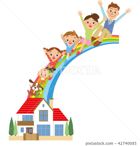 家　虹　家族 42740085