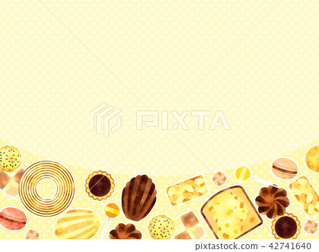 Background of baked goods Background of baked goods 42741640