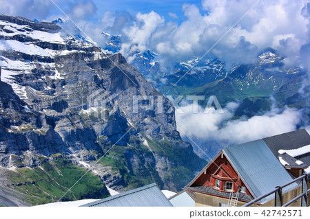 瑞士阿爾卑斯山的風景 瑞士阿爾卑斯山的風景 42742571