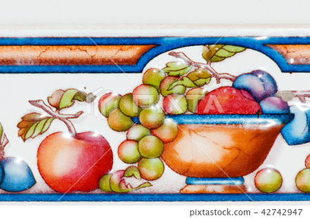 Traditional ornamental Spanish decorative tiles 42742947
