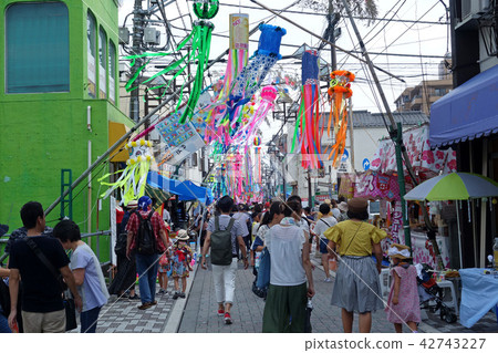 The 68th Fussa Tanabata Festival (Ginza street) 42743227
