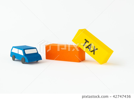 汽車相關的關稅車購買評估以舊換新汽車消費消費稅汽車稅汽車購置稅TAX 42747436
