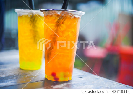 thai black tea and chrysanthemum tea thai black tea and chrysanthemum tea 42748314