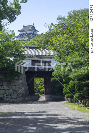 Wakayama castle Okaguchi gate 42750471