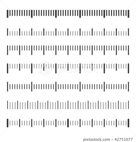 Rulers measure set Rulers measure set 42751077