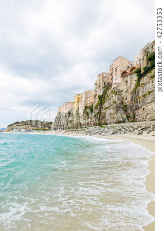Tropea town and beach Tropea town and beach 42753353