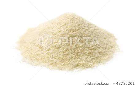 Pile of semolina flour 42755201