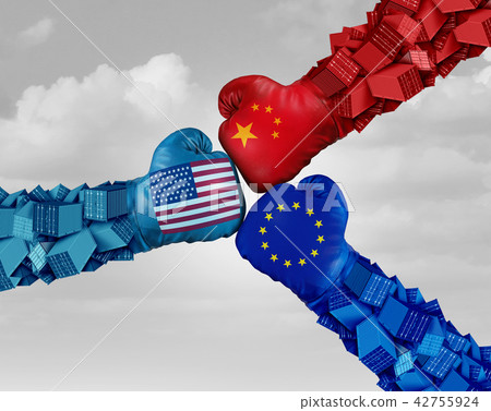 European China And American Trade Fight 42755924
