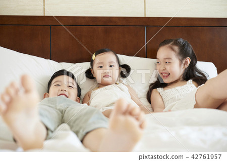 生活，孩子，韓國人 42761957