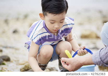 Sea, hands-on learning, Korean 42762363