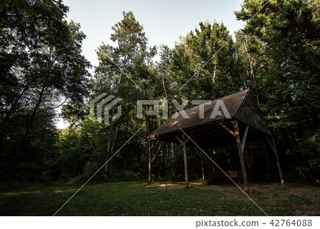 A Pavilion In Nature Park A Pavilion In Nature Park 42764088