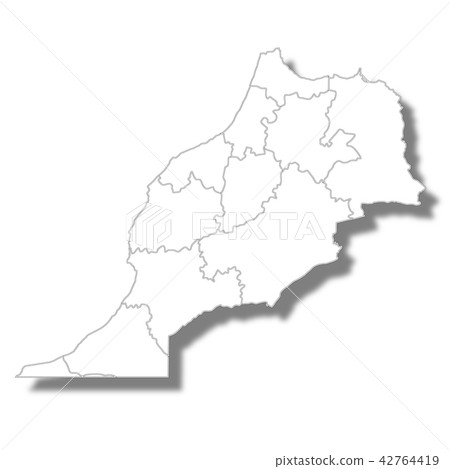 毛里塔尼亞國家地圖圖標 42764419