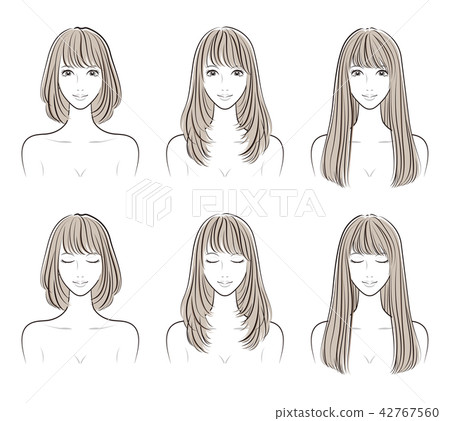 髮型插圖 髮型插圖 42767560