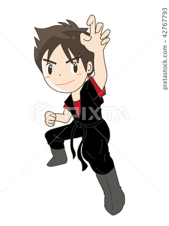 行動姿勢·男孩 42767793