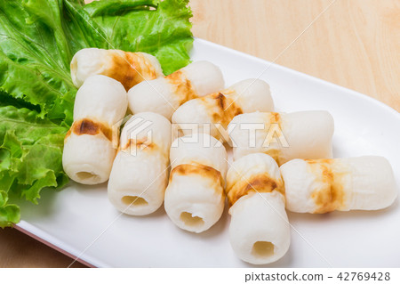 Meat ball Components for making shabu or Sukiyaki 42769428