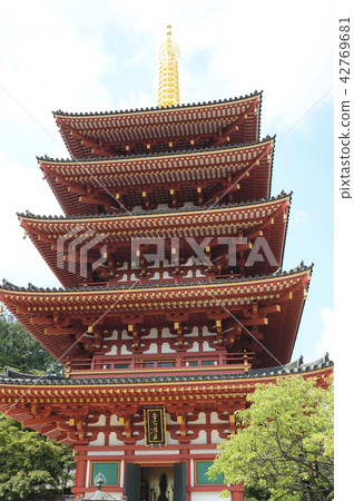Takahata Fudosaki Five Story Tower Takahata Fudosaki Five Story Tower 42769681