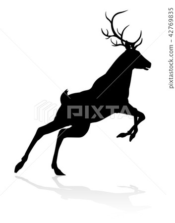 Deer Animal Silhouette 42769835