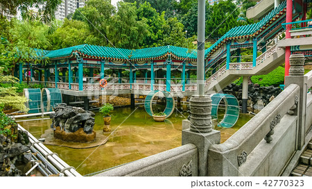 黃大樹寺護衛隊花園玉池池塘花園 42770323