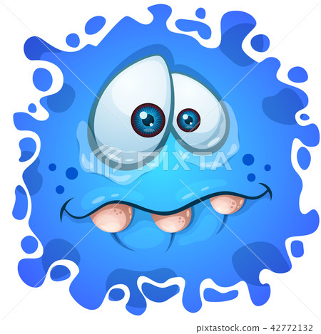 Cute, funny, crazy monster character. Halloween illustration. Printing on T-shirts. Cute, funny, crazy monster character. Halloween illustration. Printing on T-shirts. 42772132