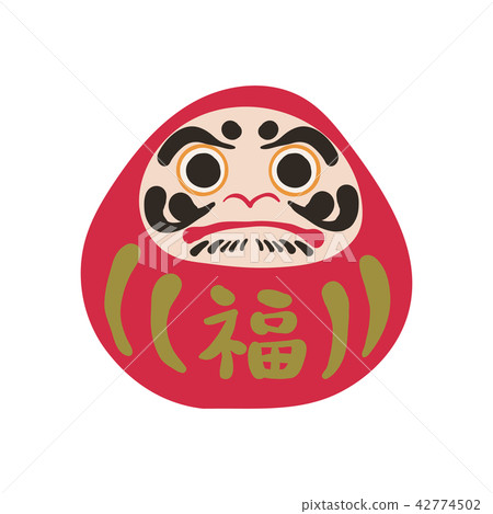 Daruma illustrations 42774502