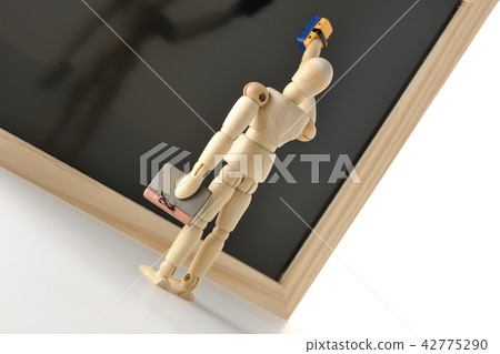 Teacher and blackboard Teacher and blackboard 42775290