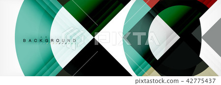 Vector circular geometric abstract background Vector circular geometric abstract background 42775437