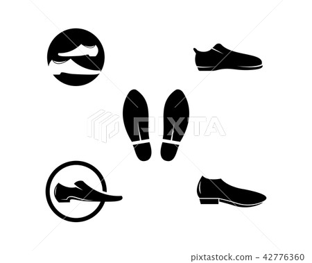 Elegant shoe icon vector 42776360