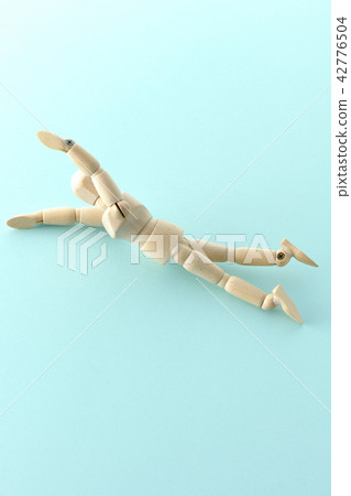 I just swim. 42776504