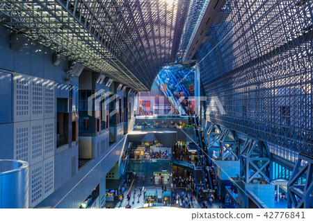 Inside Kyoto Station Inside Kyoto Station 42776841