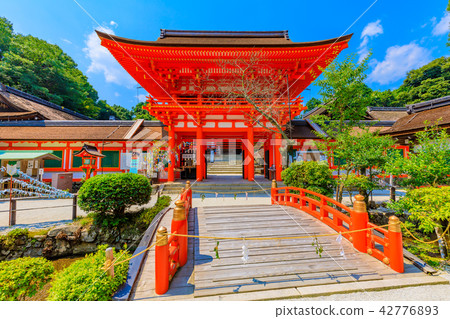 Kamigamo Shrine Temple gate 42776893
