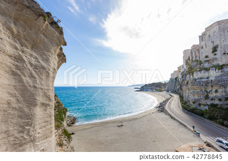 Tropea town and beach Tropea town and beach 42778845