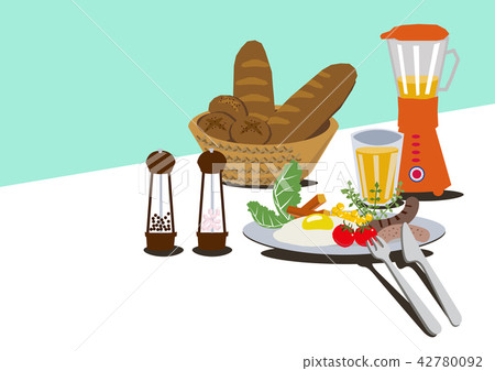 Illustration of fried eggs. Egg dish. Image of breakfast. Healthy eating. Illustration of fried eggs. Egg dish. Image of breakfast. Healthy eating. 42780092