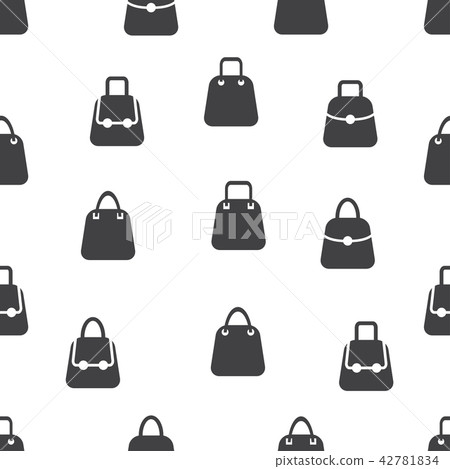 seamless pattern with bag icon seamless pattern with bag icon 42781834
