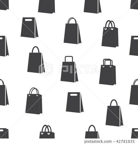 seamless pattern with bag icon seamless pattern with bag icon 42781835