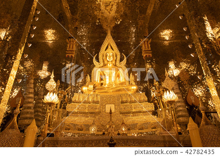 Beautiful of Buddha image in Public temple 42782435