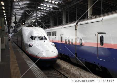 Joetsu Shinkansen Max在新潟站停止發行時 Joetsu Shinkansen Max在新潟站停止發行時 42783357