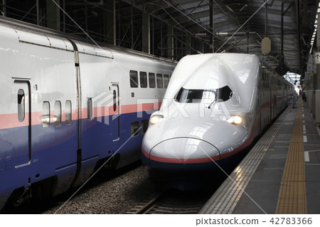 Joetsu Shinkansen Max在新潟站停止發行時 Joetsu Shinkansen Max在新潟站停止發行時 42783366