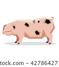 Flat geometric Gloucestershire Old pig 42786427