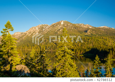 Lake Tahoe landscape - California, USA 42786512