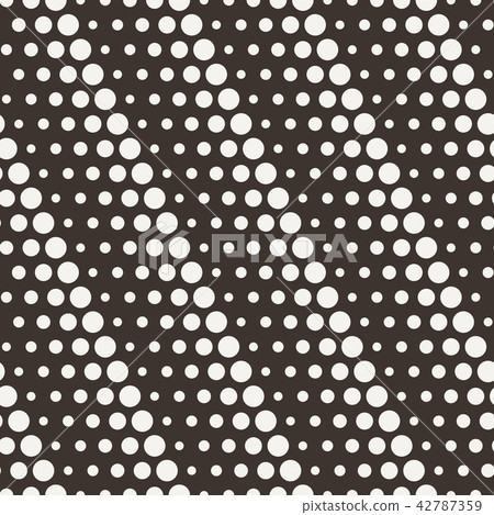 Seamless pattern with small and large peas. - Stock Illustration ...